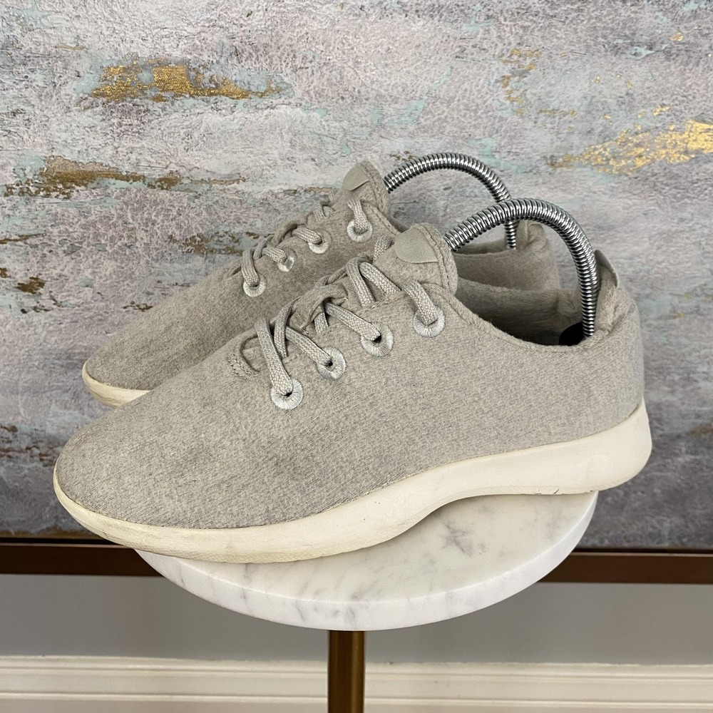 Allbirds Wool Runners Shoes Womens Size 9 Gray Merino Wool Casual Sneakers